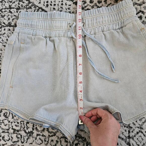 IRO Bleached Blue Denim Shorts Size 36 (US 4) - Picture 8 of 8